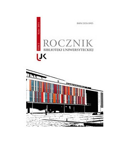 Rocznik Biblioteki Uniwersyteckiej, t.  2