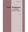 „Studia Pedagogiczne. Problemy społeczne, edukacyjne i artystyczne”,  t. 35