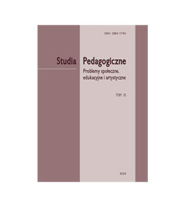 „Studia Pedagogiczne. Problemy społeczne, edukacyjne i artystyczne”,  t. 35