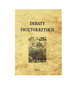 Debaty świętokrzyskie Vol. 3/2020
