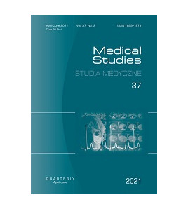 „Medical Studies/Studia Medyczne”, Vol./t. 37, No./Nr 2,  edit. /red. Stanisław Głuszek