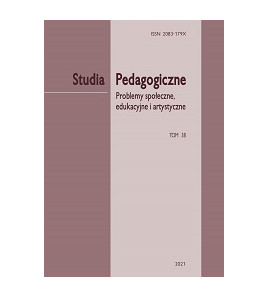 „Studia Pedagogiczne. Problemy społeczne, edukacyjne i artystyczne”,  t. 38 ,  red. Bożena Matyjas