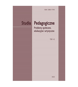 „Studia Pedagogiczne. Problemy społeczne, edukacyjne i artystyczne”,  t. 42